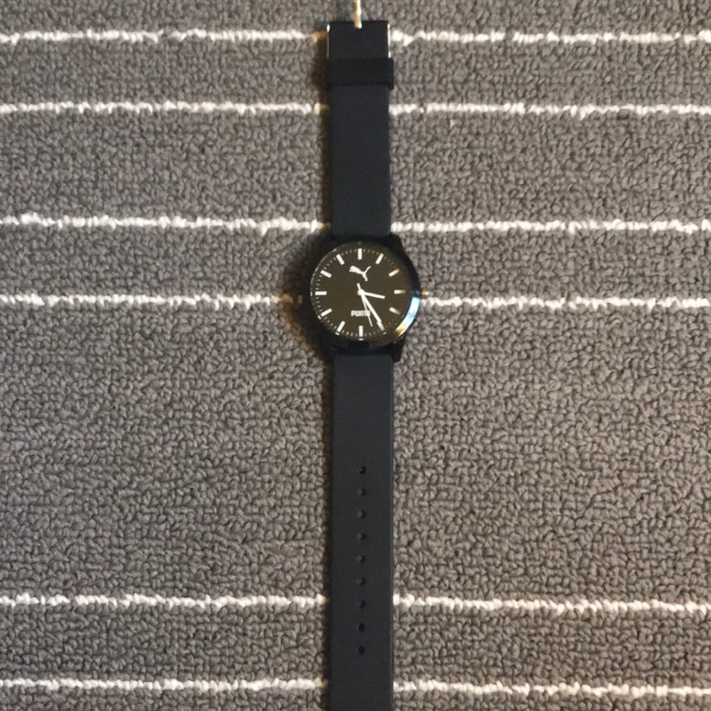 Black puma watch